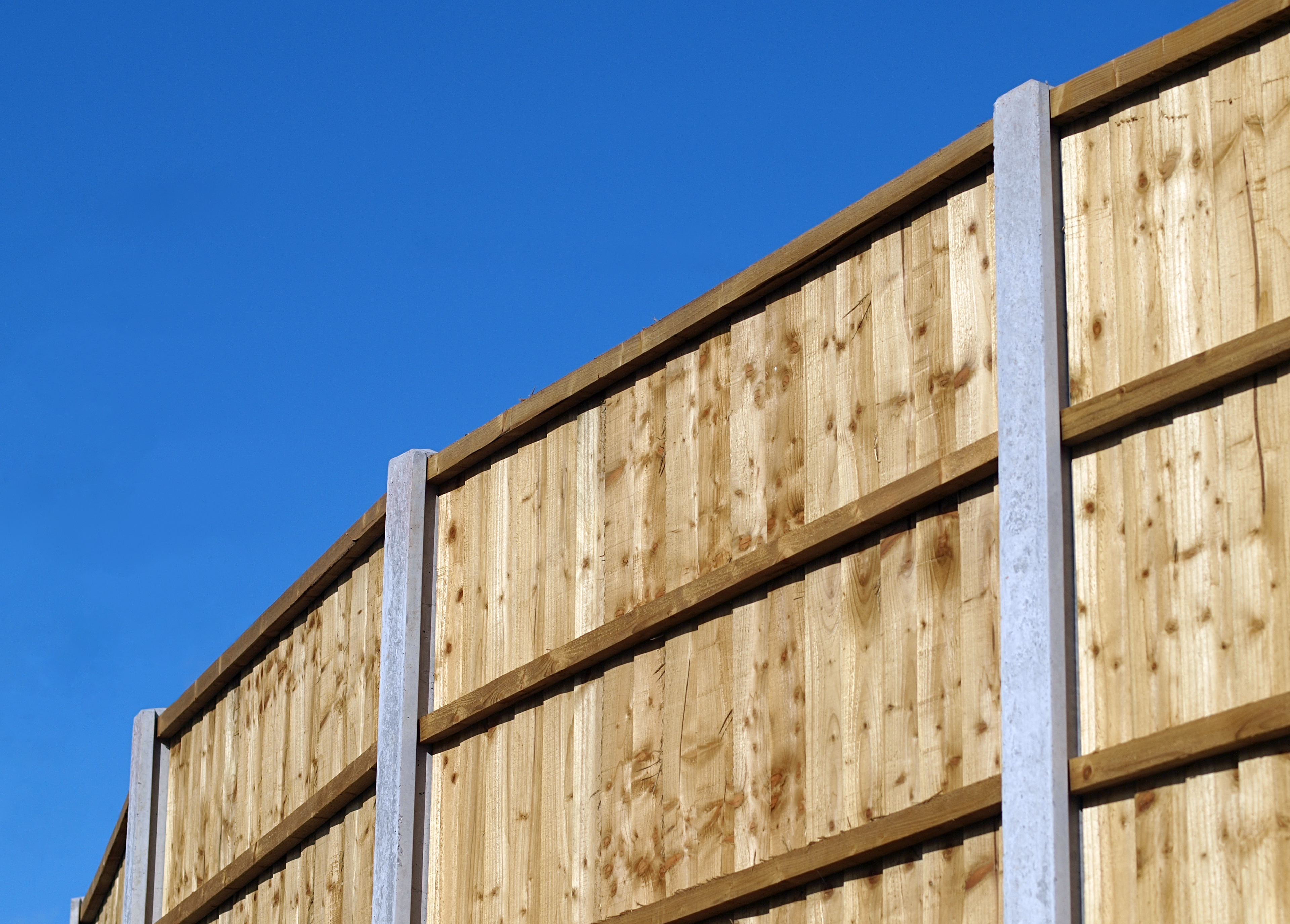 Timber fencing