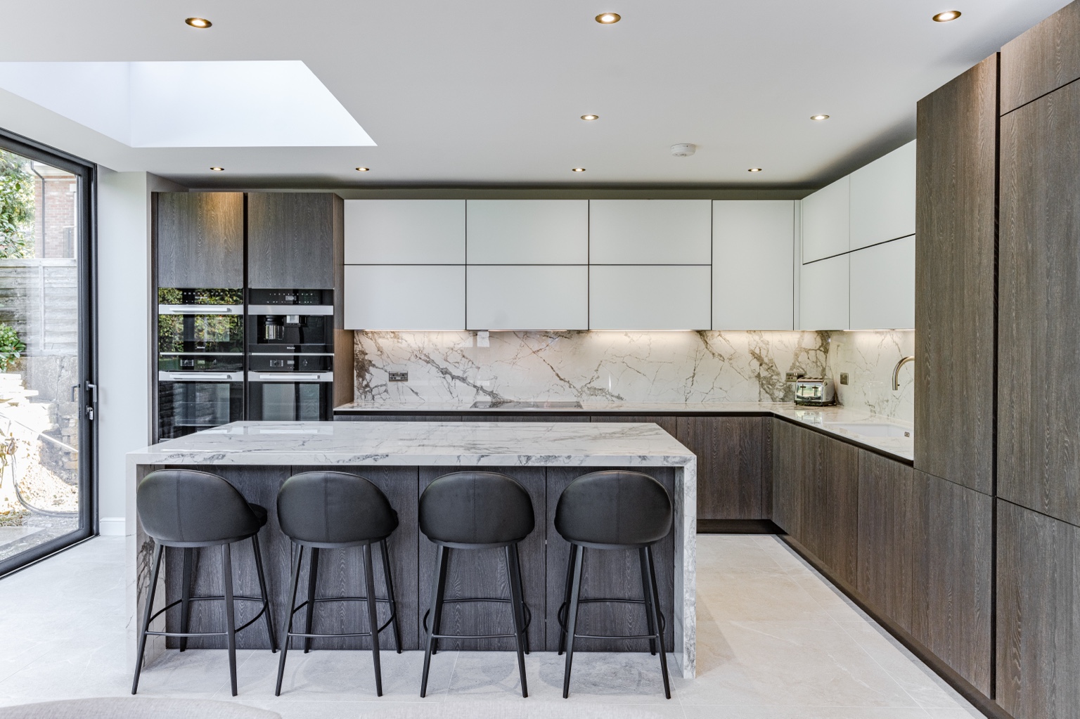 Modern fitted kitchen